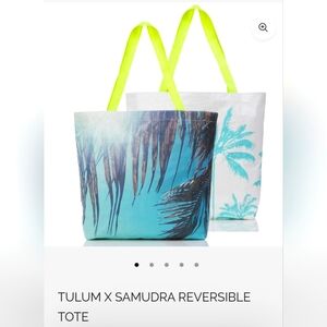 Aloha Collection Tulum Samudra Reversible Tote Bag